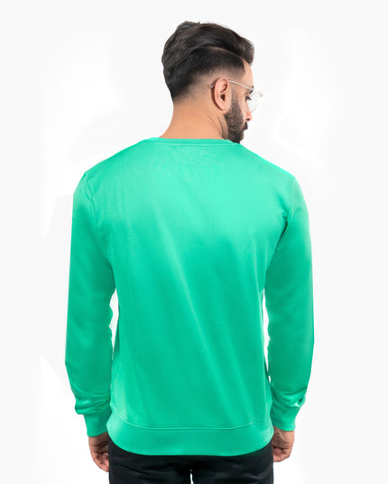 D3ZIGNER Men's Supima Cotton Sweatshirt back view