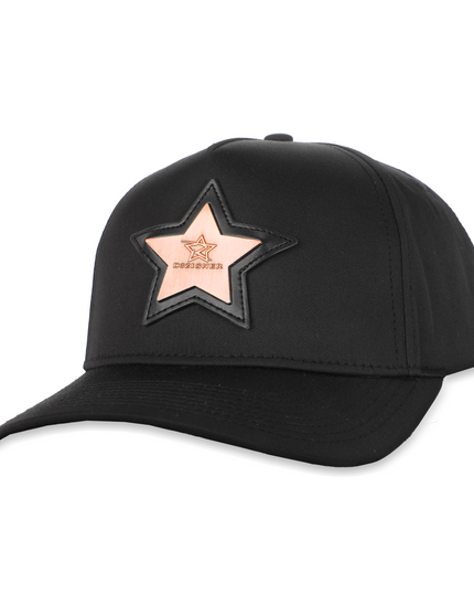 D3ZIGNER Signature  Copper Metal Logo Baseball Cap for Men