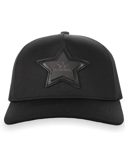 D3ZIGNER Signature Gun Metal Logo Baseball Cap for Men