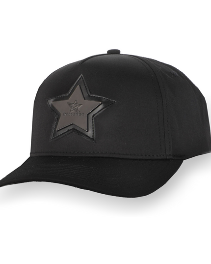D3ZIGNER Signature Metal Logo Cap in Gunmetal
