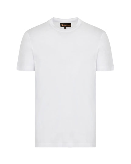 D3ZIGNER Men's Supima Cotton Crew Neck T-Shirt