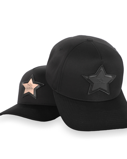 D3ZIGNER Signature Gun Metal Logo Baseball Cap for Men